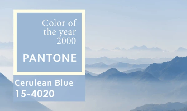 Pantone 2000 2026 BONNIE SLIDE Cerulean 600x357 