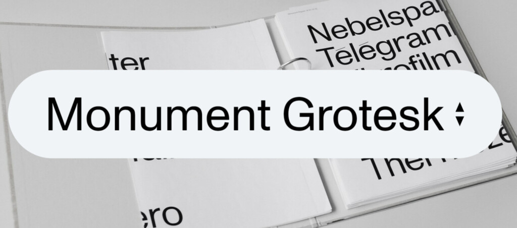 Шрифт Monument Grotesk