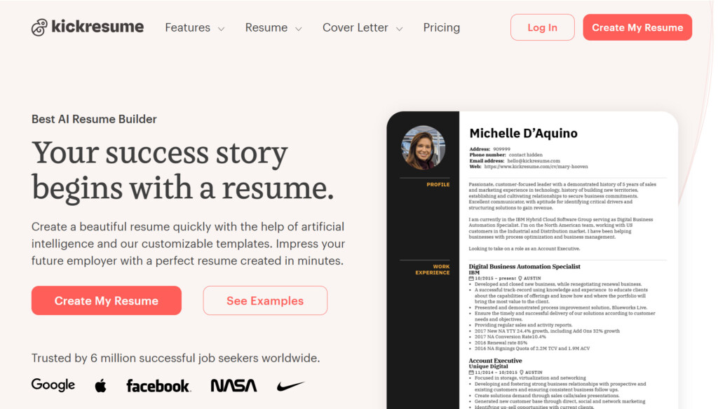 Kickresume